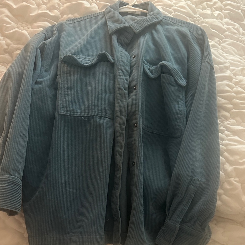Women’s Blue Corduroy Jacket
